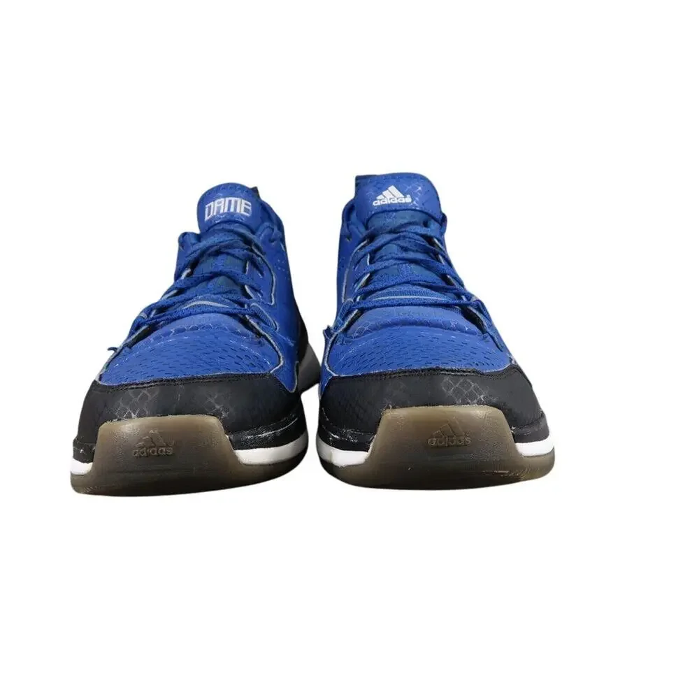 Adidas Shoes Mens 10 Athletic Trainer D Lillard Sneakers Basketball Sports Blue